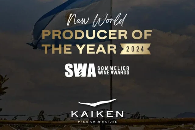 Argentine Winery Kaiken Awarded “New World Producer of the Year” By the Sommelier Wine Awards Competition