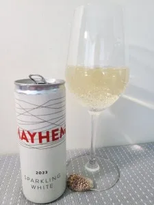 I Can Get Into Mayhem Wine’s Sparkling White and Rose Wines 2023PR SAMPLE 