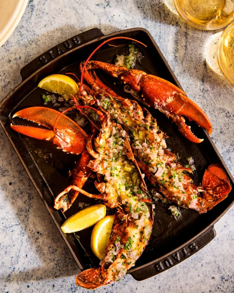 Shallot-Roasted Lobster