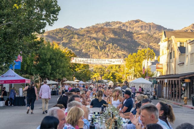 Visit Calistoga’s 1,000 Foot-Long Harvest Table® Celebrates Its Tenth Anniversary September 8