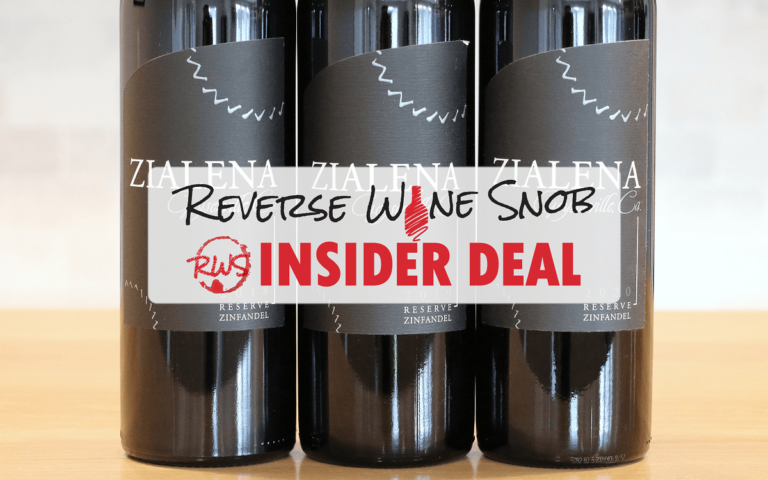 INSIDER DEAL! 91-94 Point Zialena Reserve Zinfandel Vertical 63% OFF