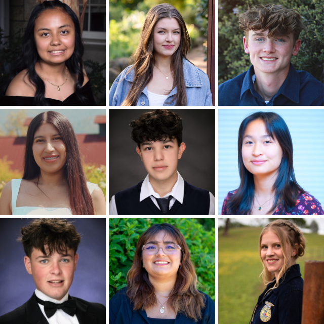 Napa County Farm Bureau Foundation’s 2024 Aldo Delfino Memorial Scholarship Winners Announced