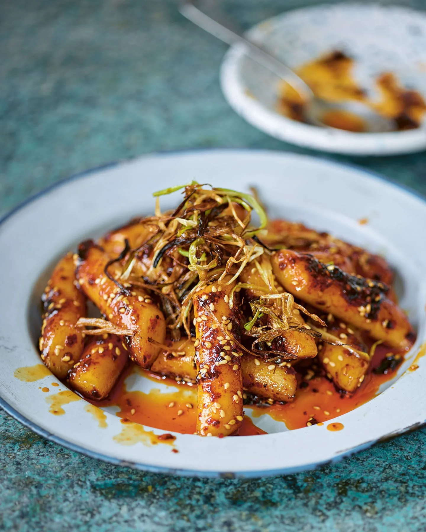 , Tteokbokki with Chili Crisp and Honey