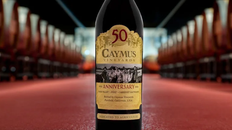 Caymus Just Released a 50-Year Anniversary Cabernet Sauvignon, and We Tried It