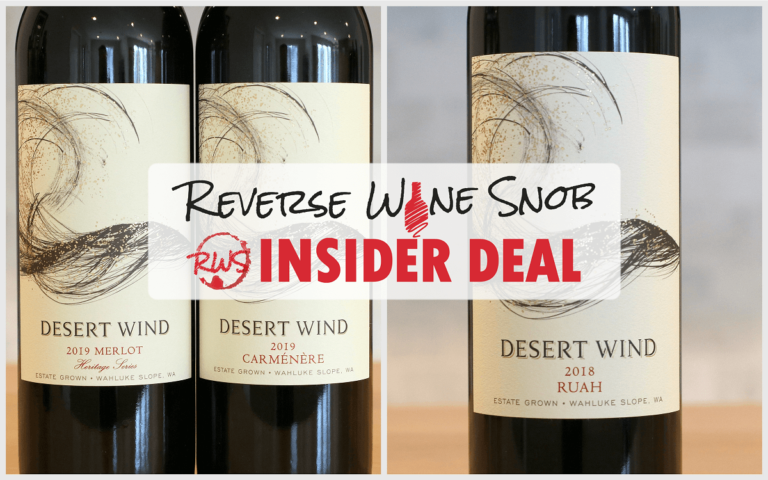 INSIDER DEAL! Over HALF OFF Desert Wind Winery 93-97 Point Reds