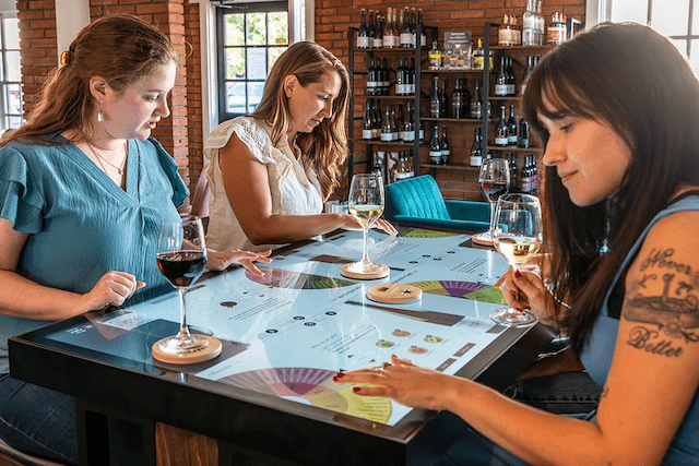 Interactive Tasting Table and Wine Experience Software Creates First-of-Its-Kind Digital Wine Tasting