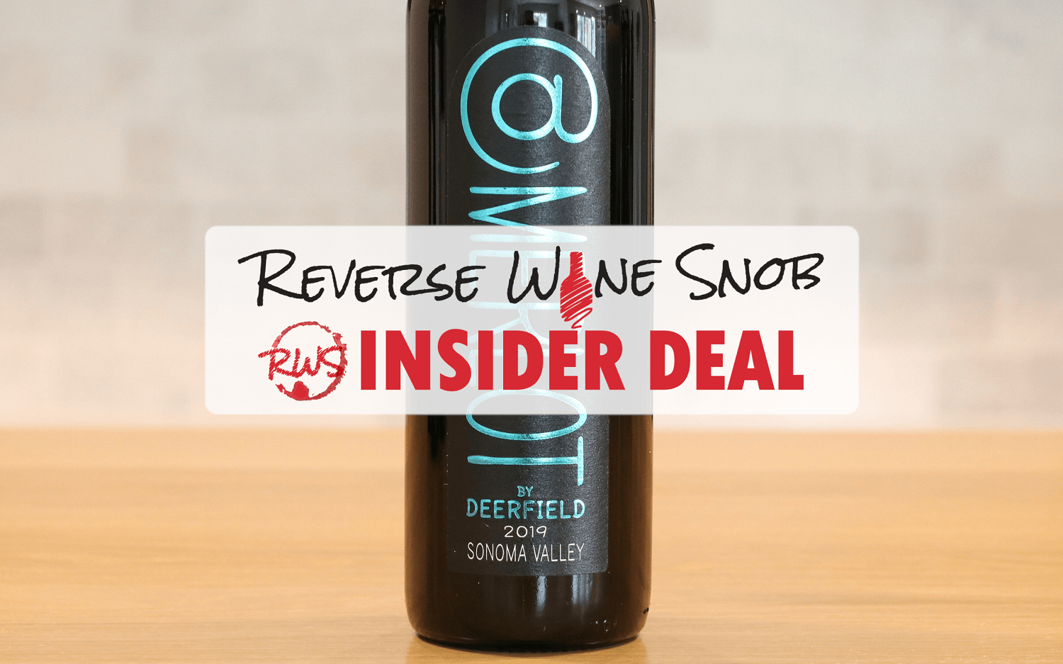 , INSIDER DEAL! Deerfield Ranch Winery Merlot 45% OFF