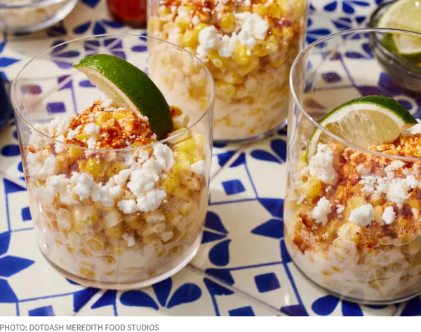 A Balancing Act: Tangy Mexican Street Corn (Elote) and Bon Vivant Sparkling Wine