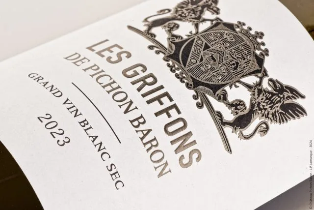 Château Pichon Baron launches Les Griffons Blanc Sec 2023