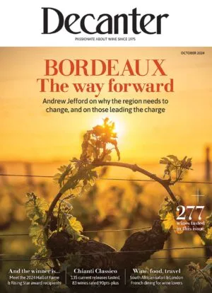 Decanter magazine latest issue: October 2024