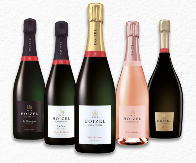 Champagne Boizel partners with Majestic