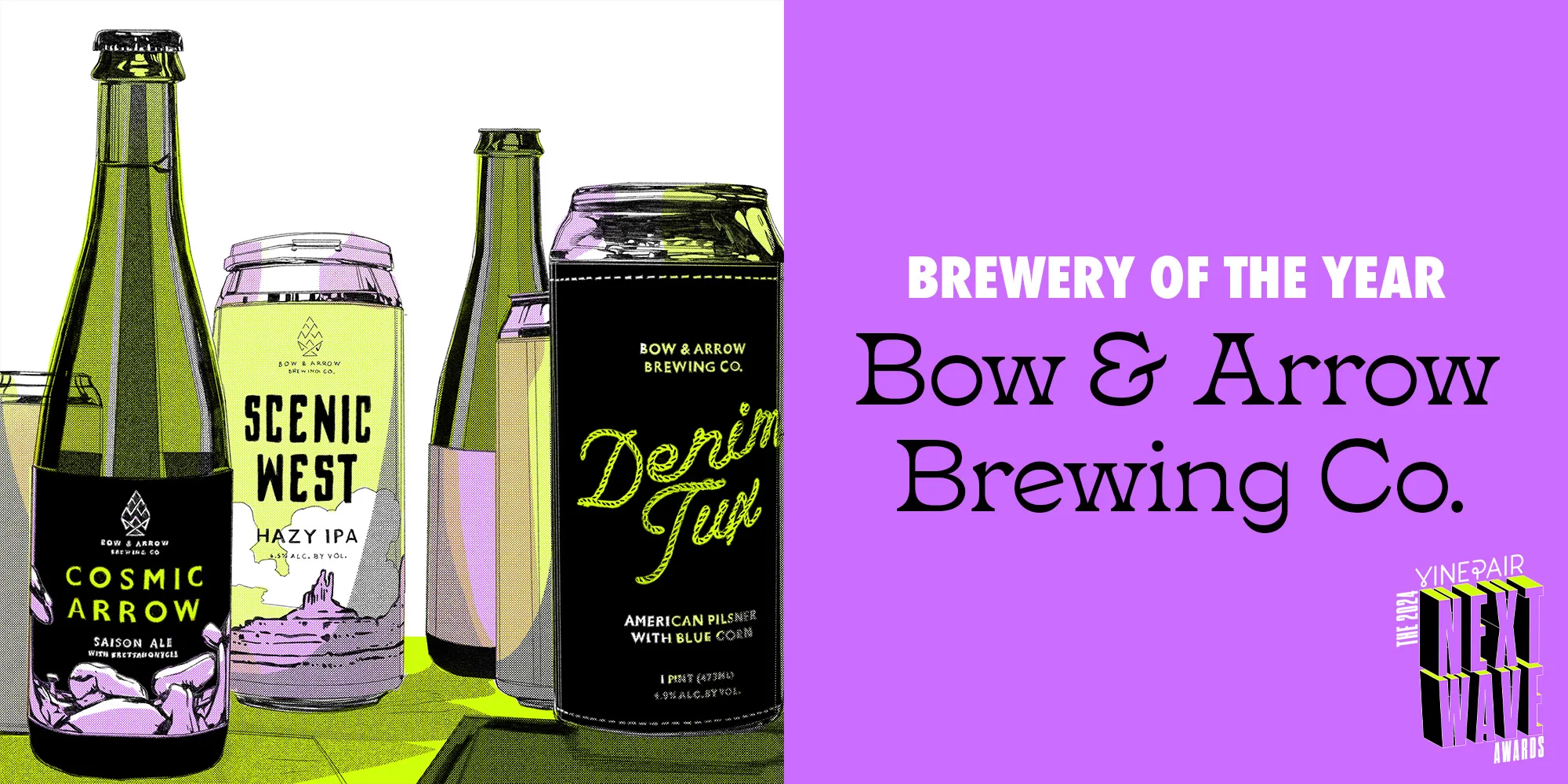 , Next Wave Awards Brewery of the Year: Bow &amp; Arrow Brewing Co.