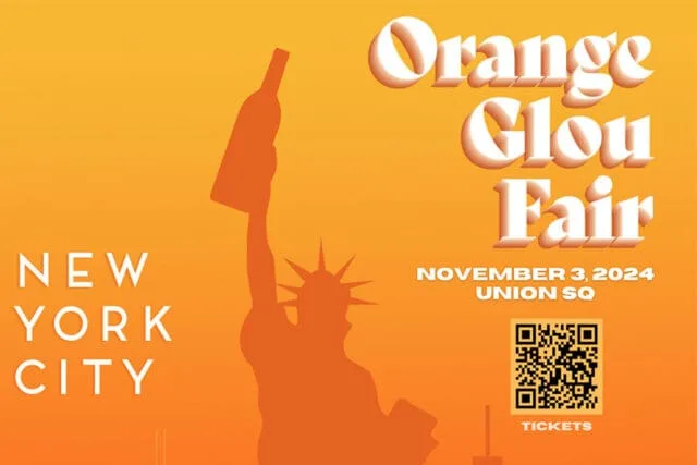 America’s First-and-Only Wine Fair Dedicated to Skin-Contact Wines Orange Glou Wine Fair in New York City on November 3, 2024 Highlights over 100 Orange Wines from Austria, Italy &amp; Slovenia