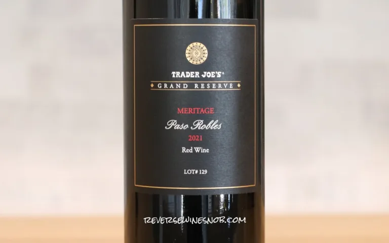 Trader Joe&#8217;s Grand Reserve Paso Robles Meritage Review