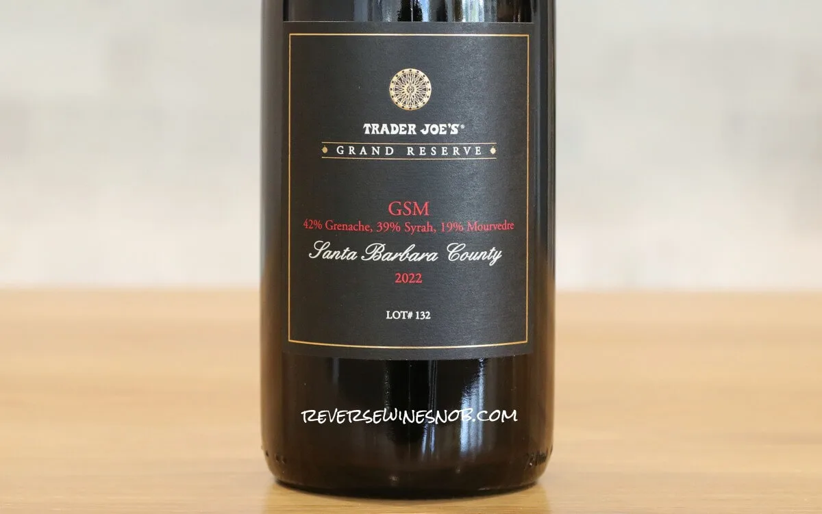 , Trader Joe&#8217;s Grand Reserve Santa Barbara GSM Review