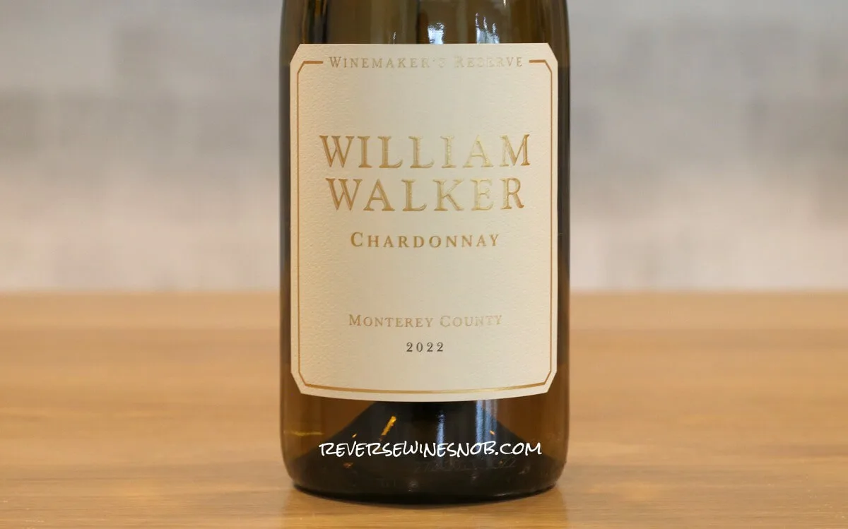 , William Walker Winemaker&#8217;s Reserve Chardonnay From Aldi