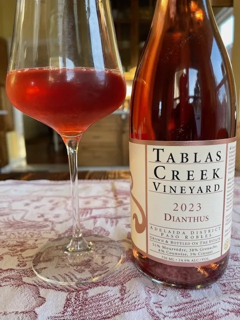 , Wine of the Week; 2023 Tablas Creek Dianthus