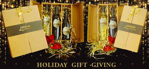 , Holiday Gift Giving From Ledson Winery &amp; Vineyards