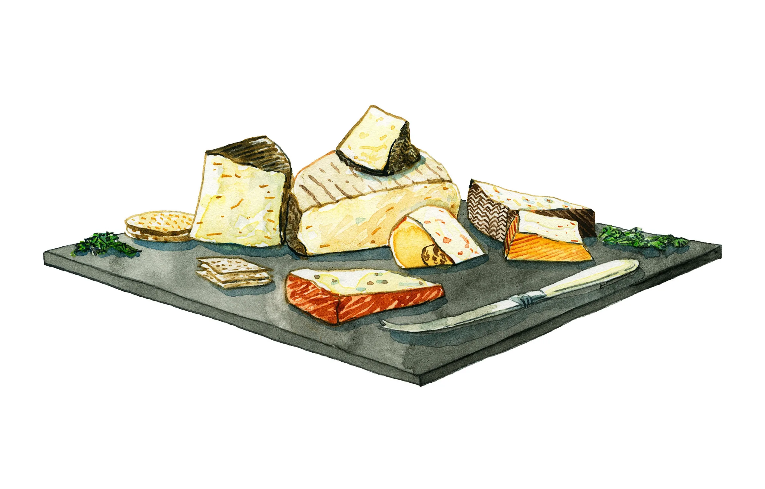 , A celebration of cheese and Champagne  