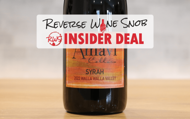 INSIDER DEAL! Amavi Cellars Walla Walla Valley Syrah Nirvana