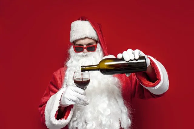 , What do sommeliers drink at Christmas?